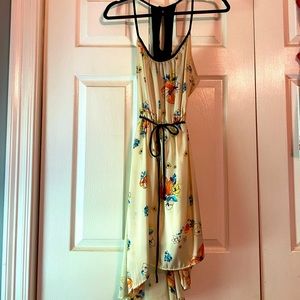 High low floral dress
